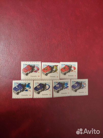 Почтовые марки, Канада,2014,хоккей,машины для льда