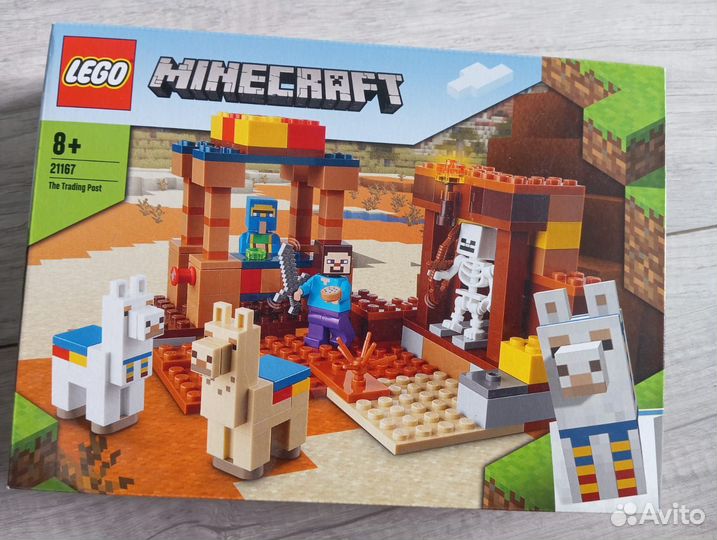 Набор lego minecraft 21167 новый