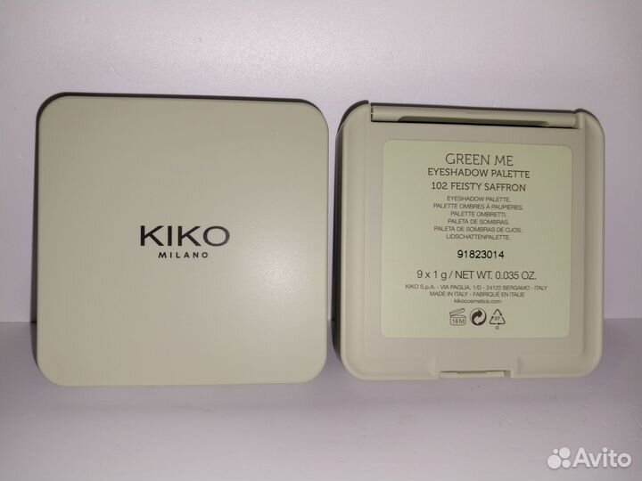 Kiko Milano Green Me тени