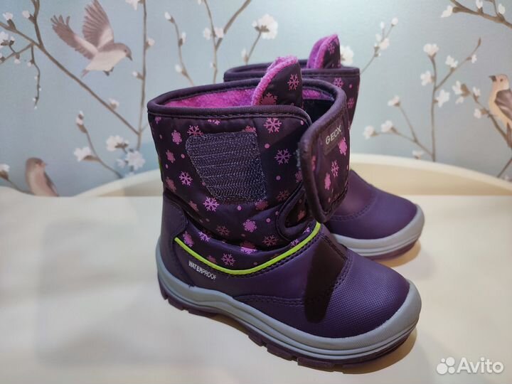 Сапоги демисезонные для девочки Geox