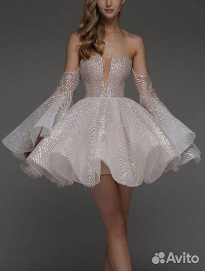 Прокат вечернее блестящее черное платье