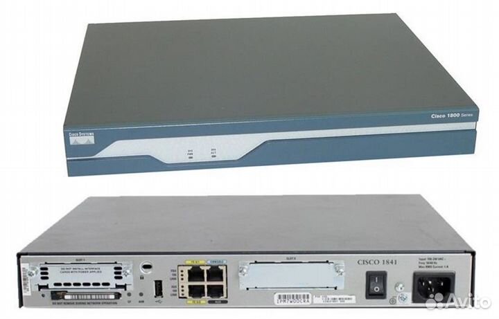 Роутер Cisco 1841 и коммутатор Cisco 2950