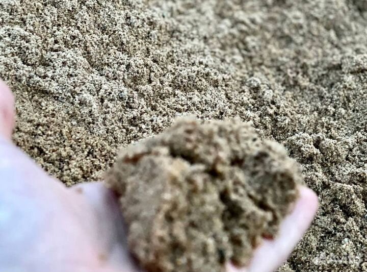 Песок для стяжки, доставка