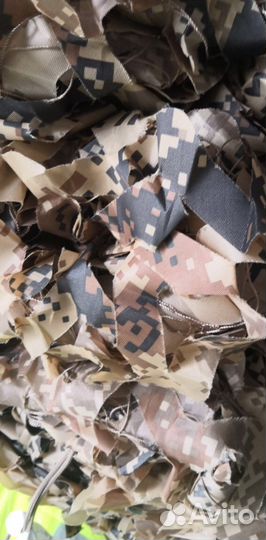 Сетка маскировочная 5*4 м камуфляжная китайская