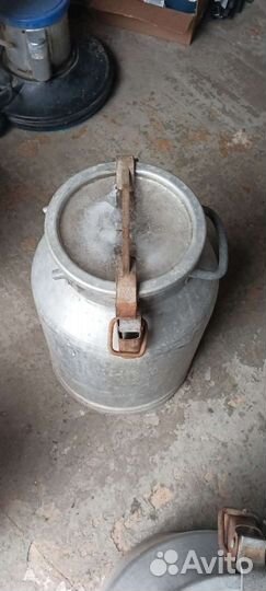 Фляга бидон алюминиевая железная