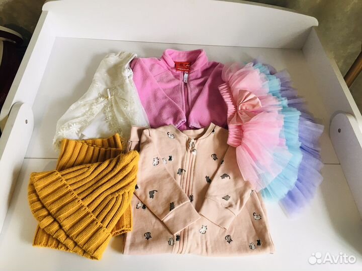 Детские Вещи пакетом на девочку 1-2 года