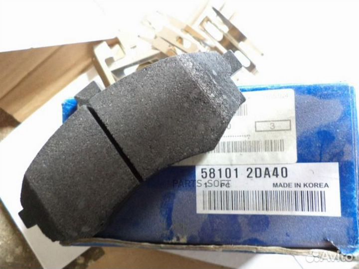Hyundai-KIA 581012DA40 комплект тормозных колодок