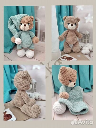 Вязаный мишка