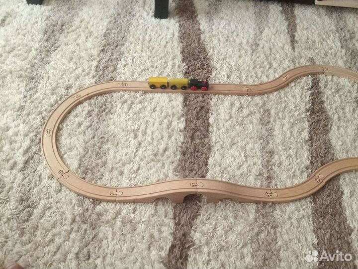 Железная дорога деревянная