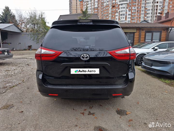 Toyota Sienna 3.5 AT, 2018, 195 000 км