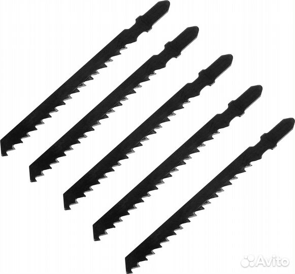 Пилка для лобзика по дереву Сибртех T144D быстрый