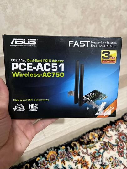 Беспроводной адаптер Wi-Fi Asus PCE-AC51