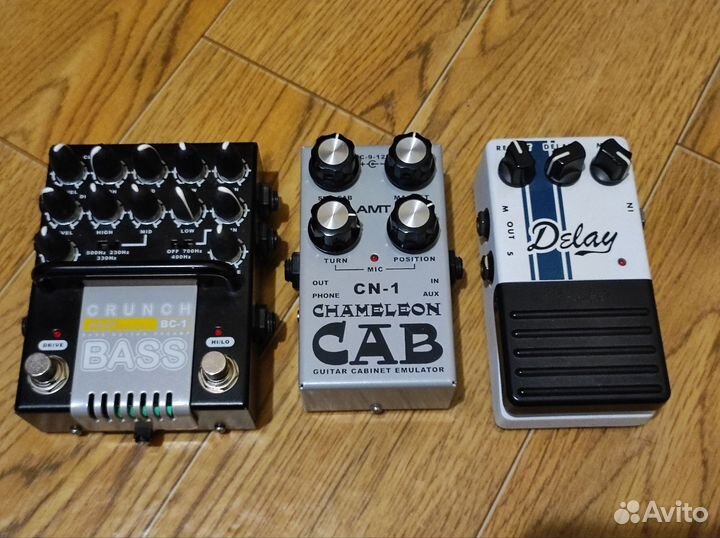 Гитарные педали, предусилитель, эмулятор кабинета