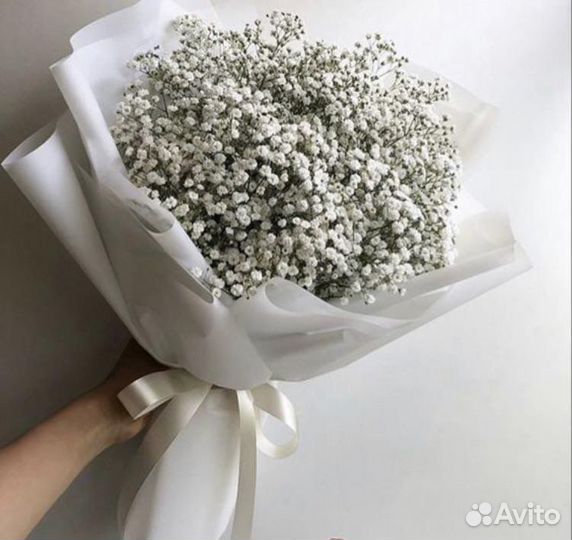 Гипсофила Букеты из гипсофил 15 25 51 101