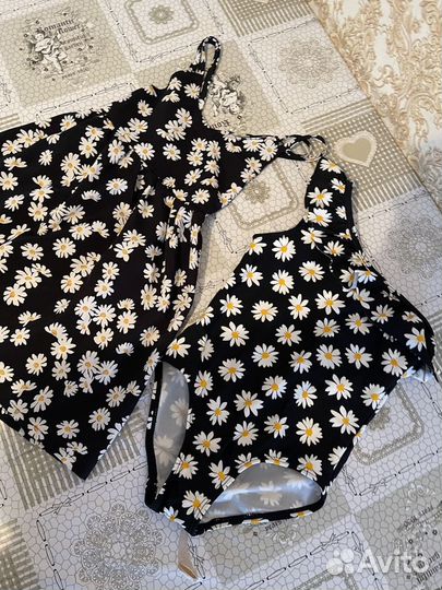 Комплект купальник и платье