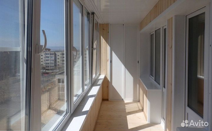 Остекление балконов