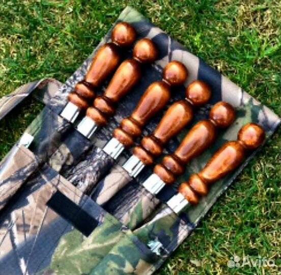 Набор шампуров в чехле