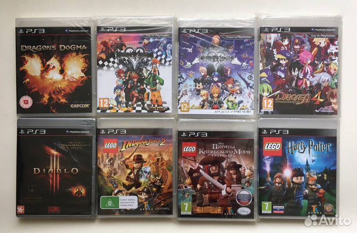 Продам PlayStation 3 Игры Лицензионные Диски Новые