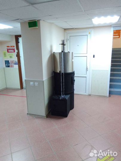 Печи для бани, буржуйки из толстостенной трубы