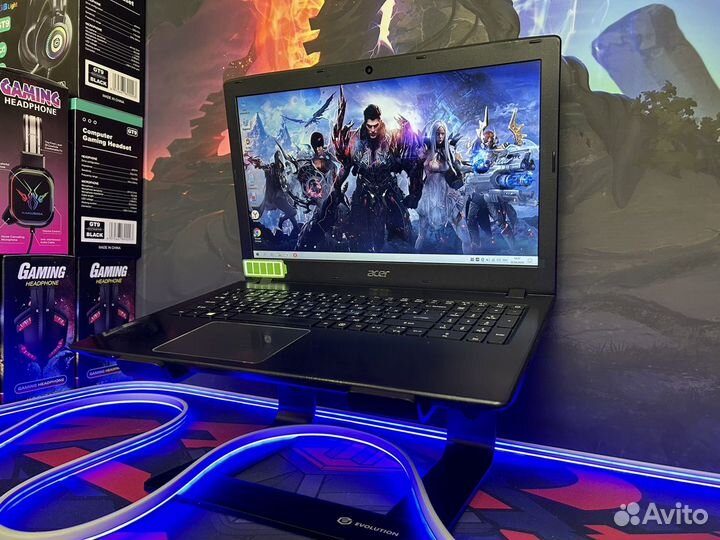 Игровой ноутбук Acer i5 20озу 4gb видео SSD+HDD