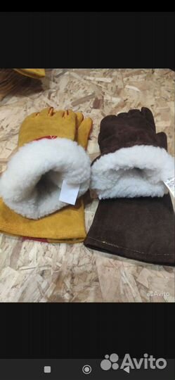 Варежки краги зимние