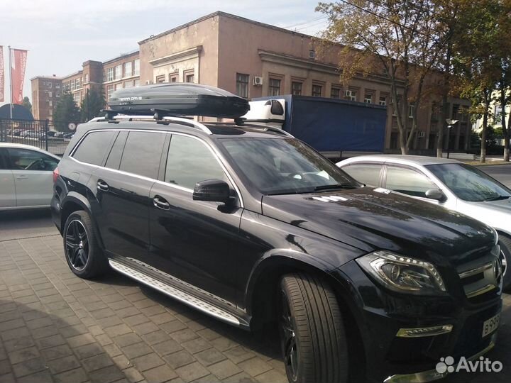 Бокс Terra Drive 500 черный глянцевый на Мерседес