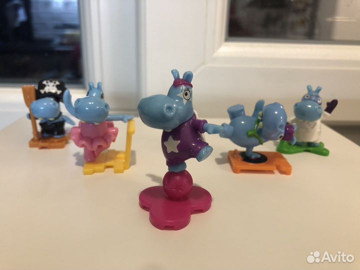 Игрушки kinder surprise Бегемоты Леди Баг