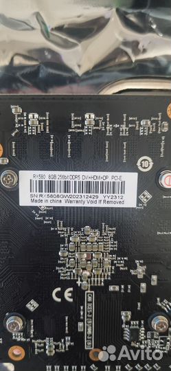 Видео карта rx 580 8gb новая