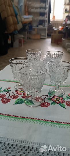 Трехступенчатая рюмка Дятьково хрусталь