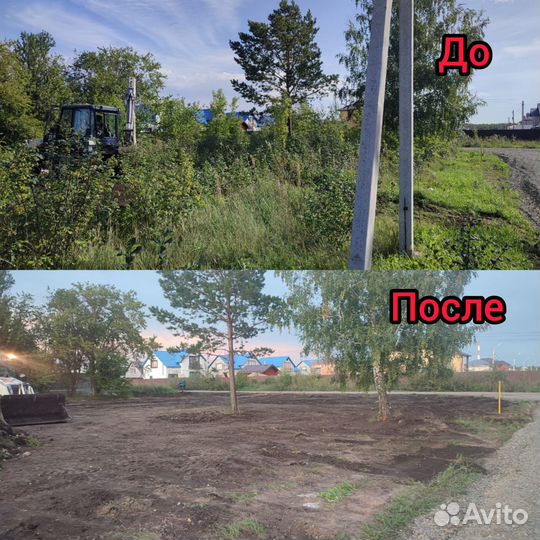Расчистка участка