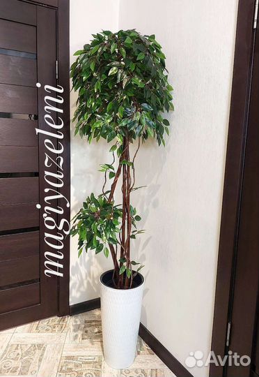 Искусственное дерево, зелень