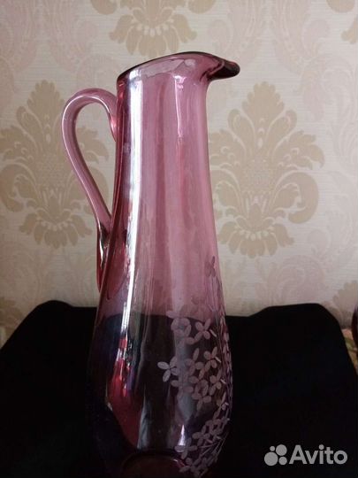 Кувшин стекло СССР