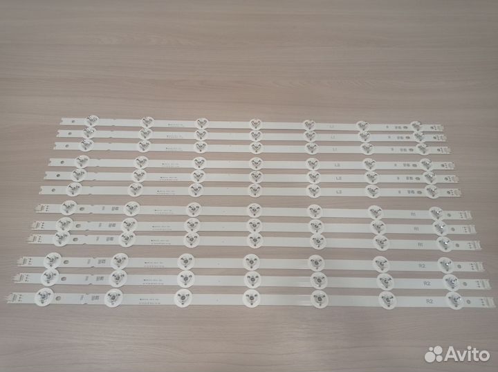 Комплект подсветки на LG 55LB730V