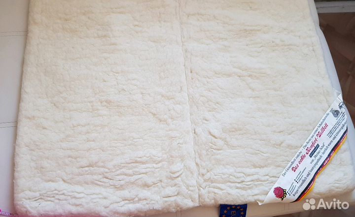 Матрас из шерсти мериноса 70х70