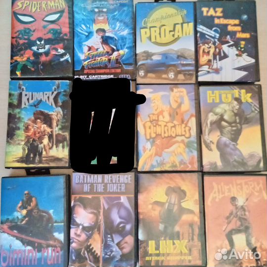 Картриджи для Сеги