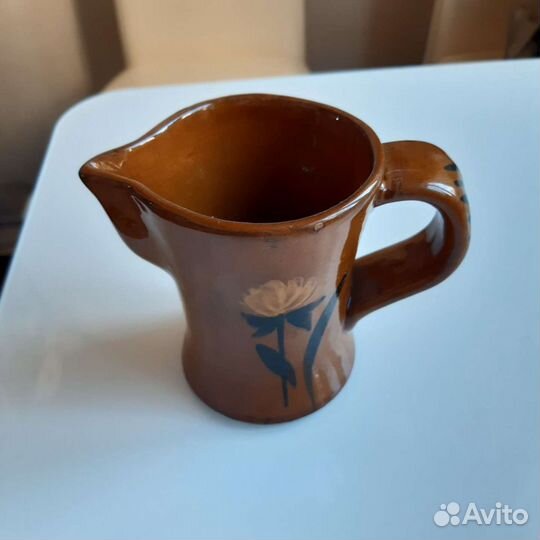 Сервиз чай/кофе майолика автор. работа СССР винтаж