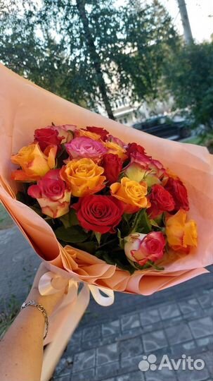 Букет из роз 21 31 51 101
