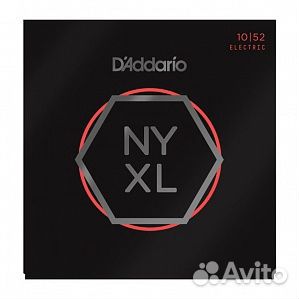 Струны для электрогитары 10-52 D'addario nyxl1052