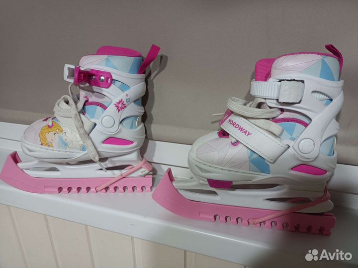 Дeтскиe фигурныe коньки. Nоrdway. Рaзмеp 26-31