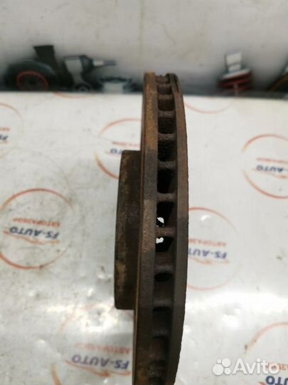 Диск тормозной передний Nissan Qashqai 1.6 HR16DE