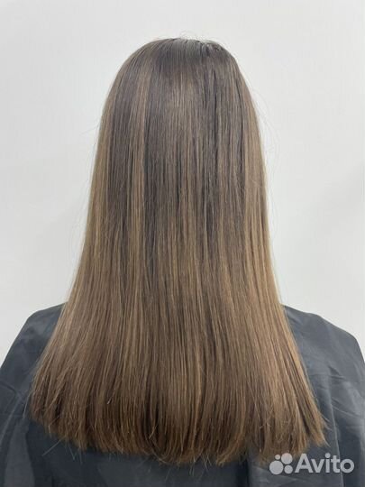 Кератиновое выпрямление волос/ ботокс