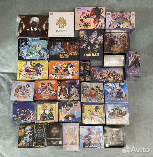 Карточки Аниме Разные