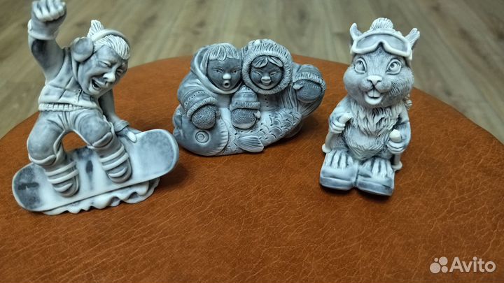 Мраморлитки (фигурки из мрамолита)