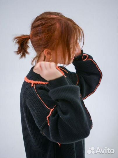 Свитер женский оверсайз новый
