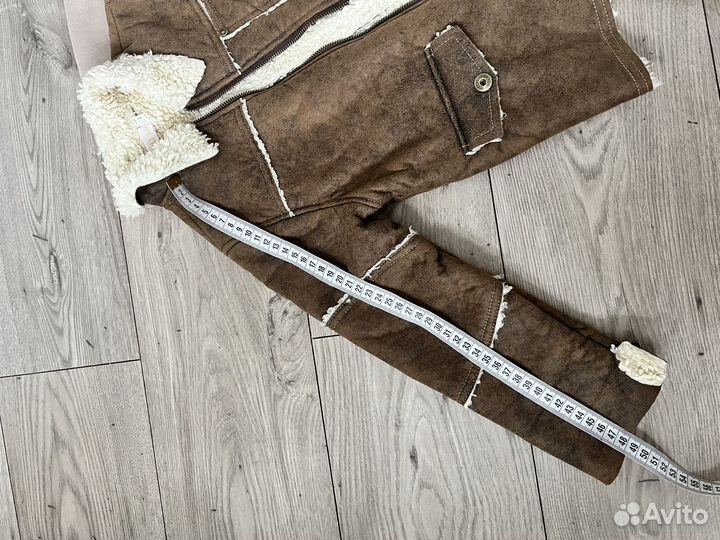 Комбенизон +дубленка 98/104