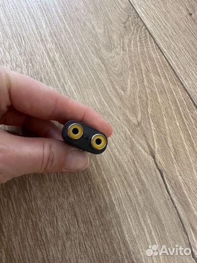 Переходник 3.5 mm jack - RCA (х2)