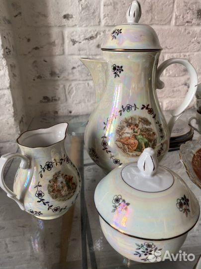 Столовый сервиз гдр kahla