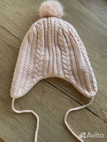 Шапка детская для девочки HM 3-4 года