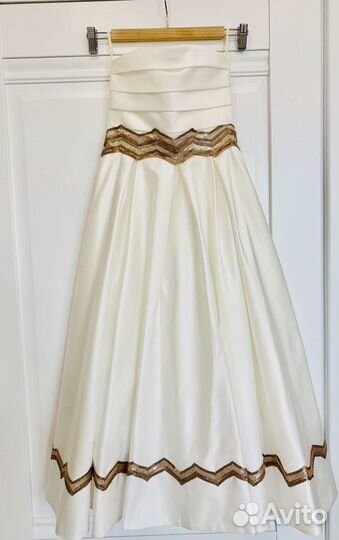 Нарядное платье ручной работы Pitersoni, 122-128см