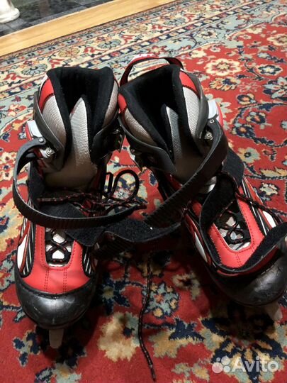 Коньки детские раздвижные 34-37